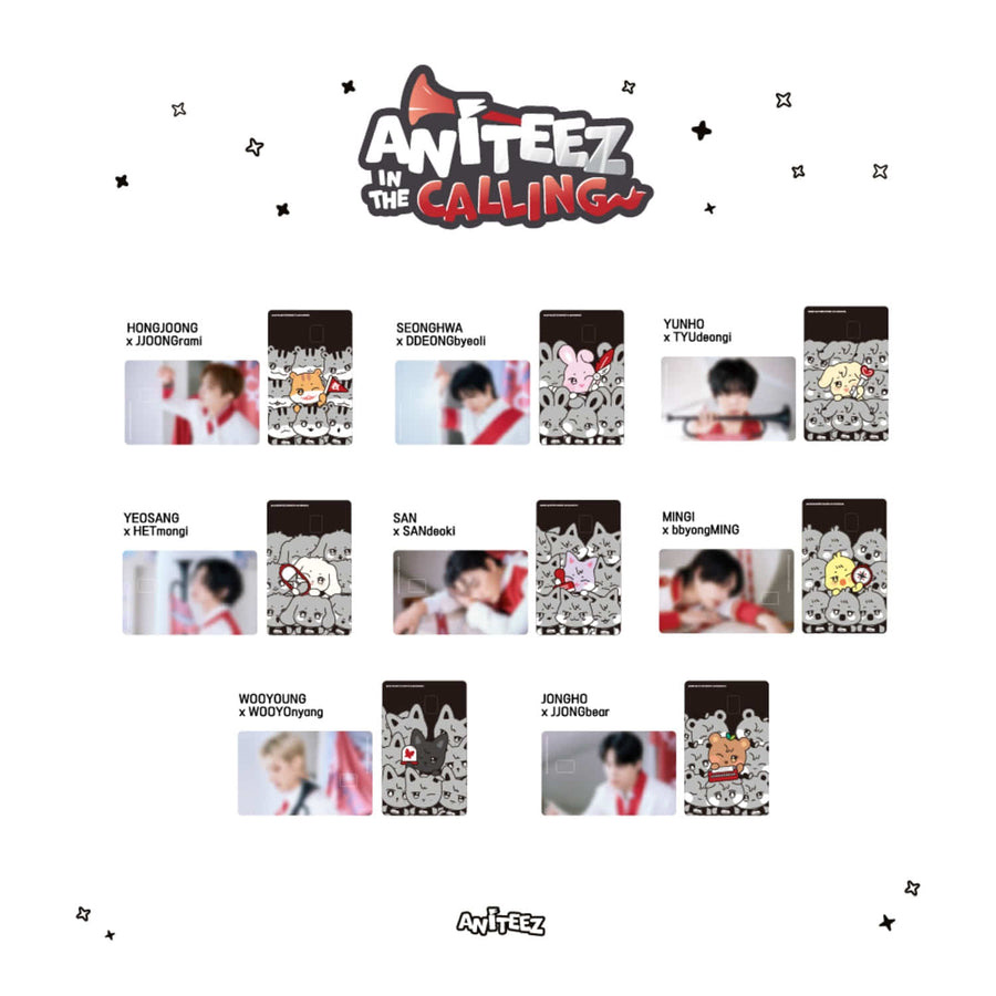 Card Cover Sticker Set