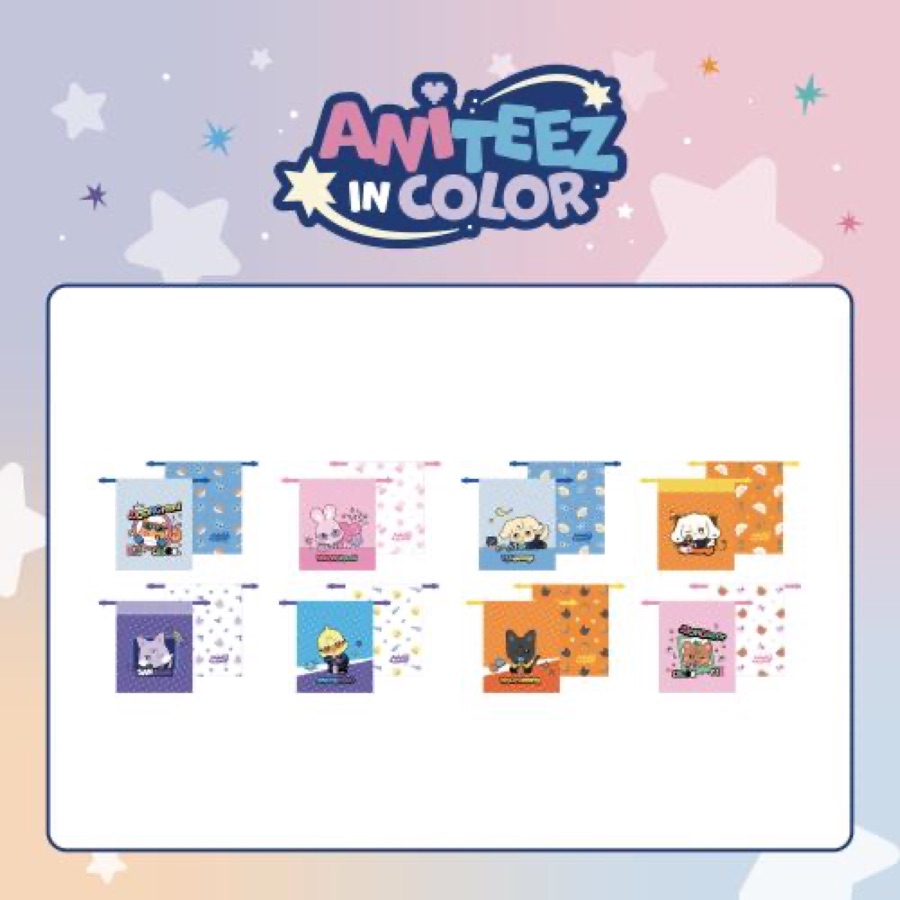 ANITEEZ Color Pouch (Random)