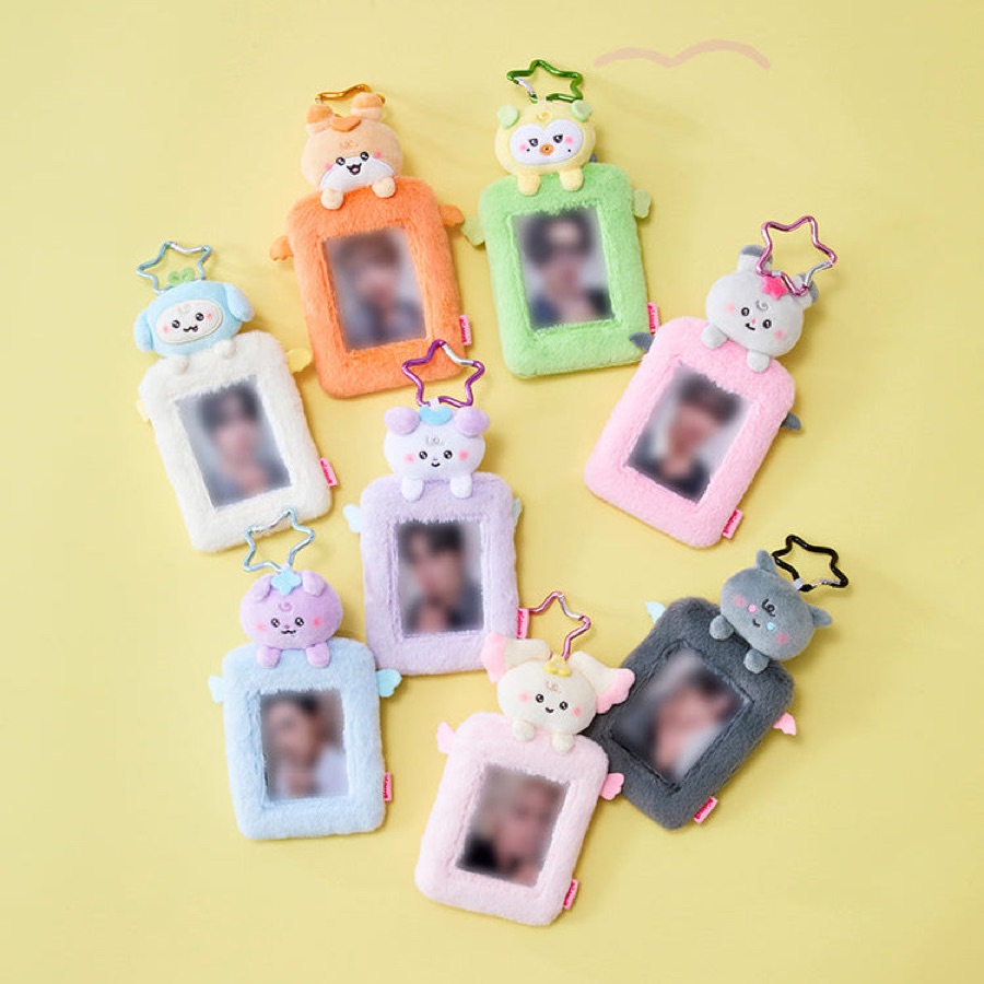 Photocard Holder Plush Keyring
